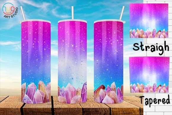 Download Crystals Boho Tumbler Sublimation Design - Tumbler sublimation Collection