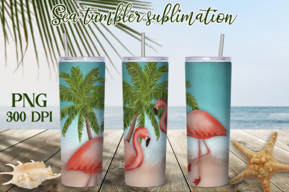 Download Flamingo Tumbler Sublimation Design - Tumbler sublimation Collection