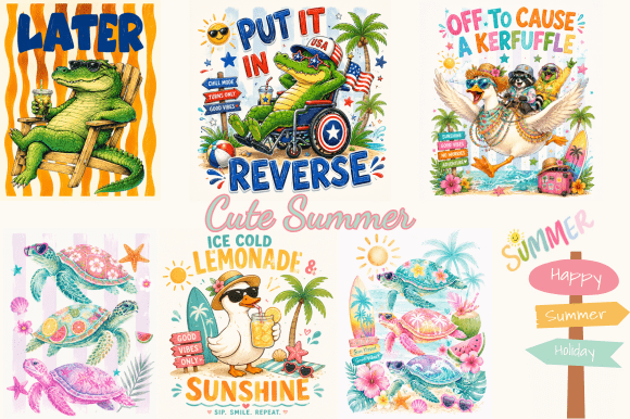 Download Cute Summer Sublimation Bundle PNG - Summer sublimation Collection