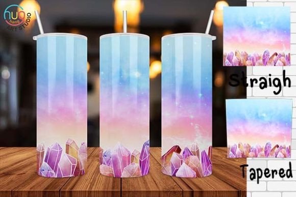 Download Crystals Boho Tumbler Sublimation Design - Tumbler sublimation Collection