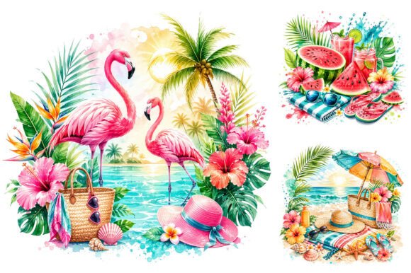Download Tropical Summer Sublimation PNG Bundle - Summer sublimation Collection