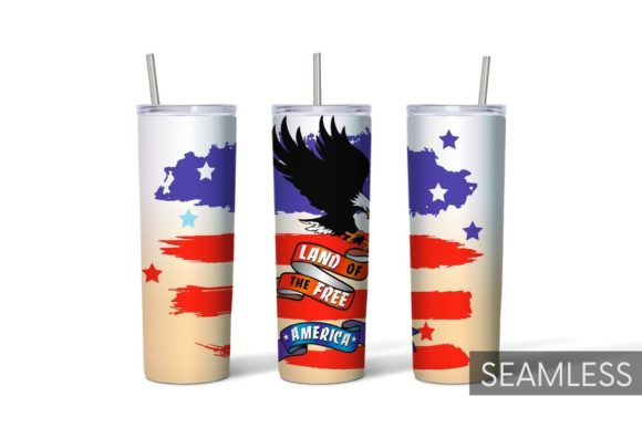 Download Land of the Free Tumbler Sublimation - Tumbler sublimation Collection