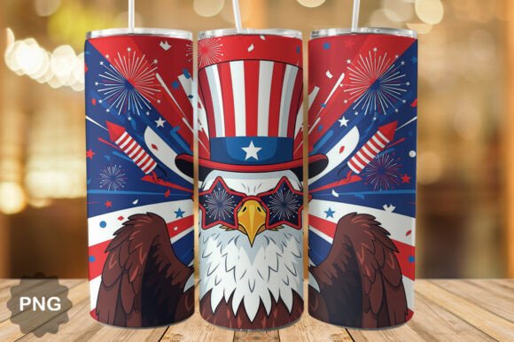Download Patriotic Eagle Tumbler Wrap PNG - Eagle tumbler Collection