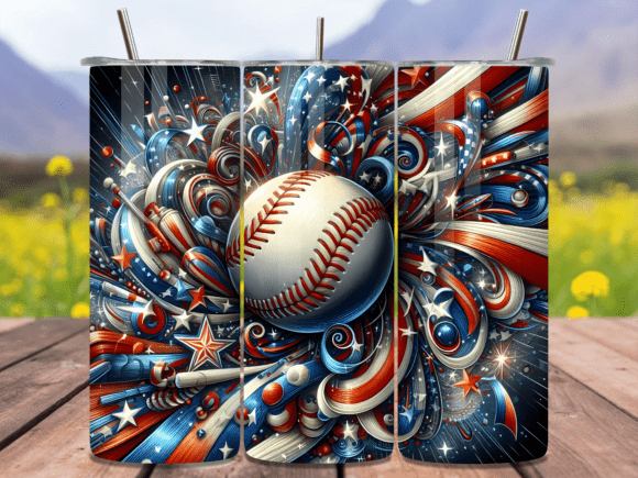 Download Abstract Stars and Stripes Tumbler Wrap - Stars and stripes tumbler Collection