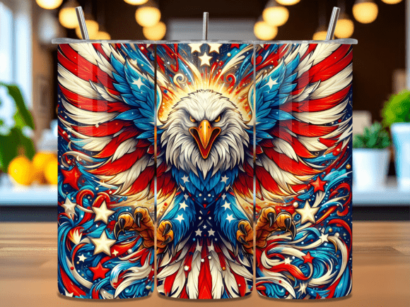 Download Freedom Eagle Tumbler Wrap PNG - Eagle tumbler Collection