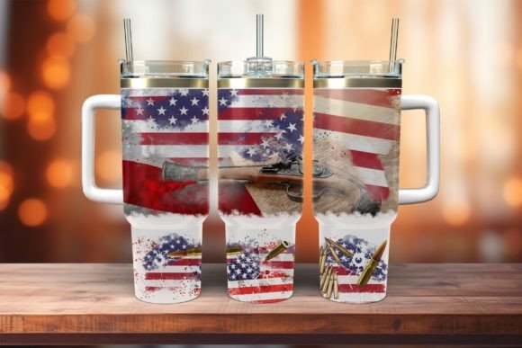 Download Patrioitc 40-oz Tumbler Design - Premium Resources