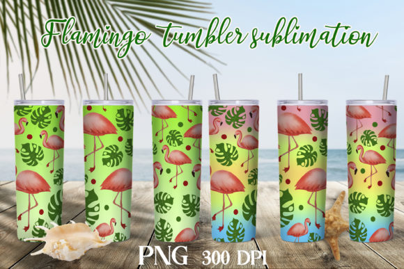 Download Flamingo Tumbler Sublimation Design - Tumbler sublimation Collection
