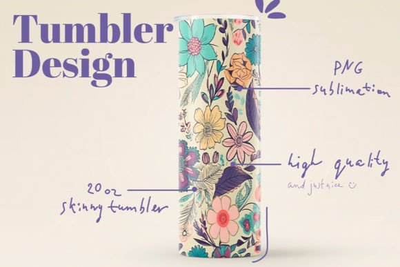 Download Boho Tumbler Sublimation Design Png - Tumbler sublimation Collection