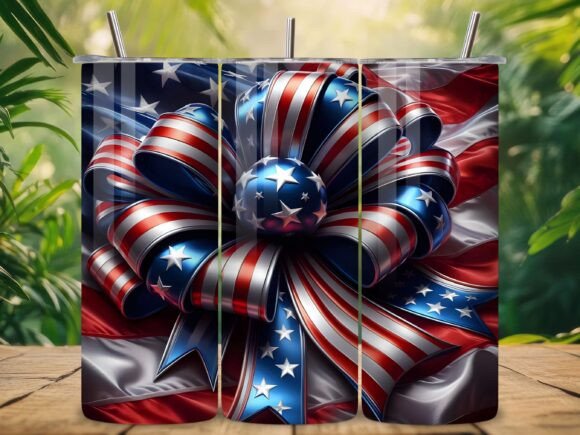 Download USA Stars and Stripes Tumbler Wraps - Stars and stripes tumbler Collection