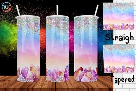 Download Crystals Boho Tumbler Sublimation Design - Tumbler sublimation Collection